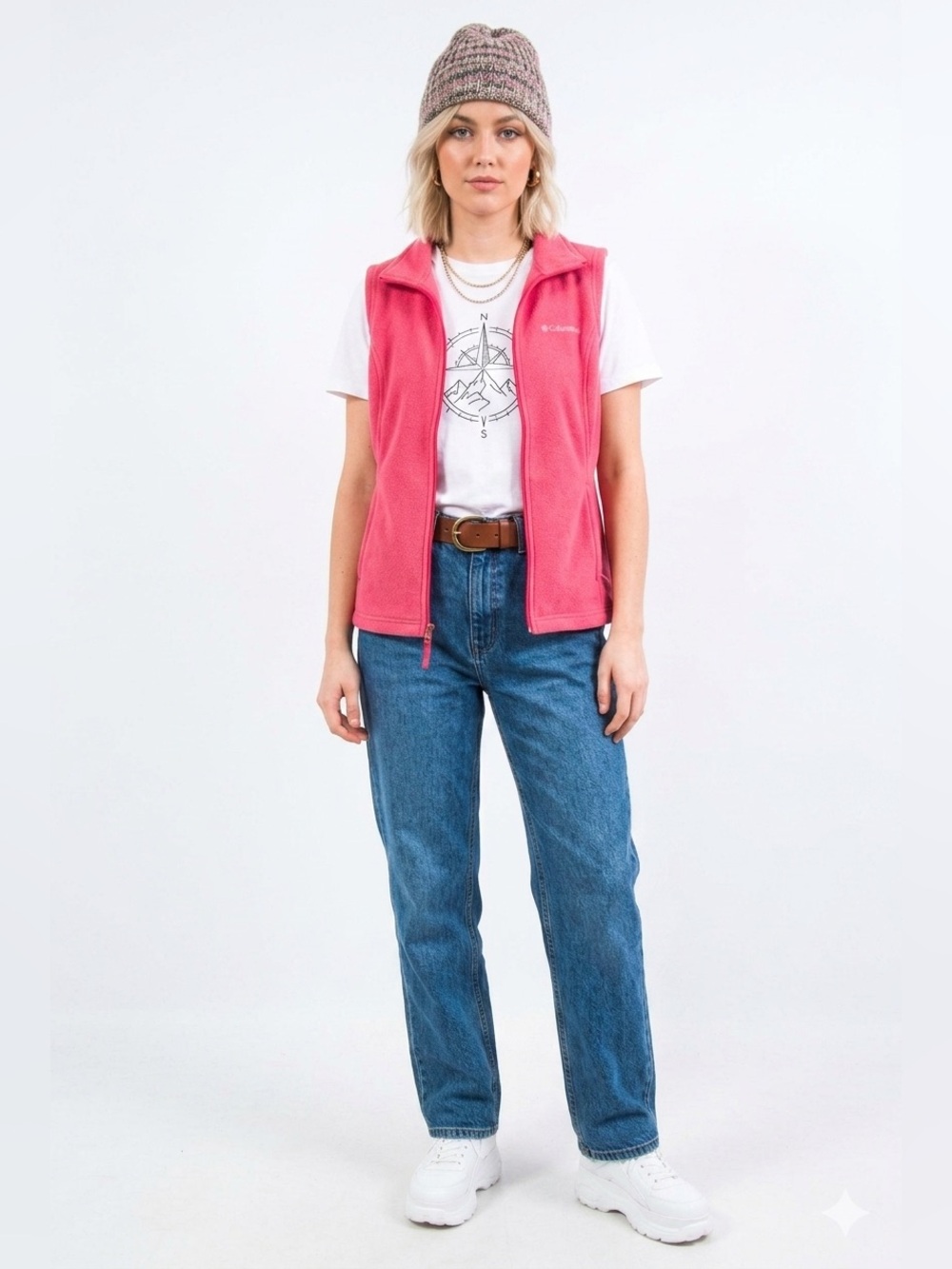 Hot pink Columbia vest
